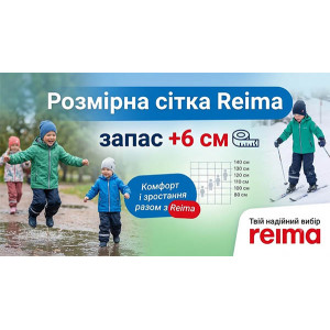Размерная сетка Reima: таблицы размеров одежды, комбинезонов, обуви и аксессуаров