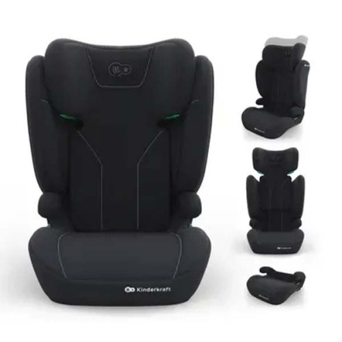 Автокресло Kinderkraft i-Spark 2 Plus i-Size Black (KCISPA02BLKPL00)