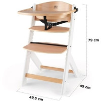 Стульчик для кормления Kinderkraft Enock White Wood (KKKENOCWHT0000)