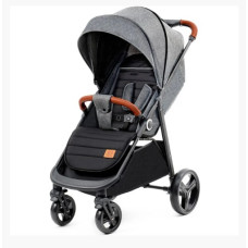 Прогулянкова коляска Kinderkraft Grande Plus Grey (KSGRAN00GRY0000)