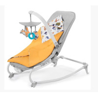 Шезлонг-гойдалка Kinderkraft Felio 2020 Forest Yellow (KKBFELOYEL000N)