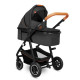 Коляска 2 в 1 Lionelo AMBER 2 GREY GRAPHITE