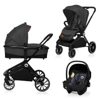 Коляска 3 в 1 Lionelo MIKA 3IN1 GREY GRAPHITE