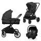 Коляска 3 в 1 Lionelo MIKA 3IN1 GREY GRAPHITE