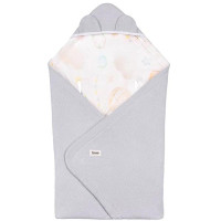 Ковдра для люльки Lionelo TRAVEL SWADDLE BLANKET GREY BALLOON