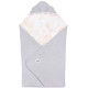 Одеяло для люльки Lionelo TRAVEL SWADDLE BLANKET GREY BALLOON