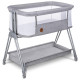 Манеж Lionelo LUNA GREY CONCRETE