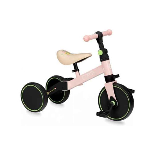 Детский беговел-велосипед MoMi LORIS 4 в 1 Pink