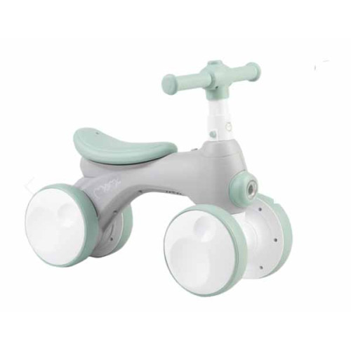 Беговел-каталка MoMi TOBIS с пузырьками grey