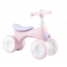 Беговел-каталка MoMi TOBIS с пузырьками pink
