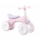 Беговел-каталка MoMi TOBIS с пузырьками pink