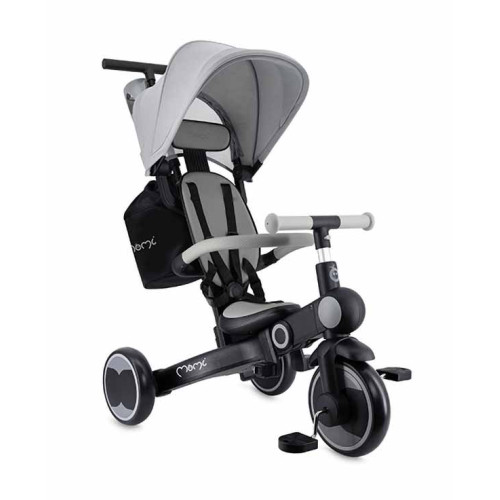 Детский велосипед MoMi SOLIVIA grey 4в1