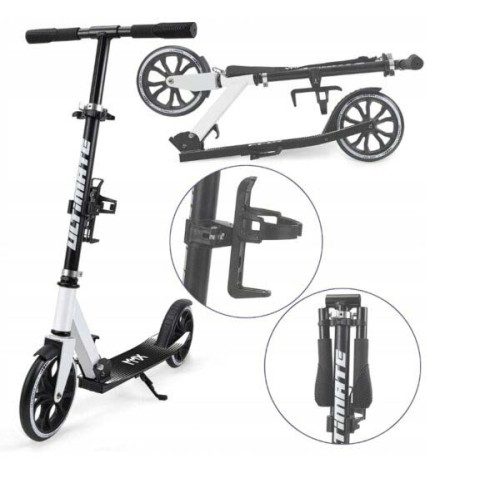 Самокат двухколесный Milly Mally Ultimate White