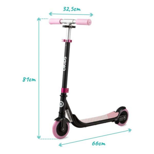 Самокат QKIDS Bro pink