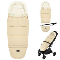 Зимний конверт MoMi Sleeping bag 2в1 beige