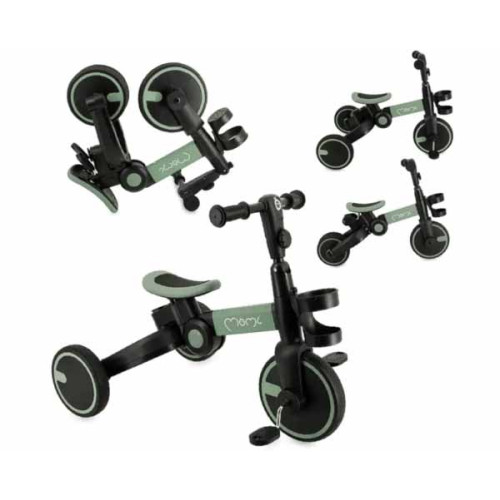Детский беговел-велосипед 3в1 MoMi FILO green