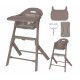 Стульчик для кормления Lionelo BENY BEIGE TAUPE