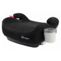 Автокресло бустер Hanert Junior i-Size Black + подстаканник