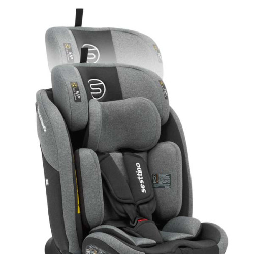 Автокресло Sesttino Oktagon Pro Isofix 0-36kg Grey