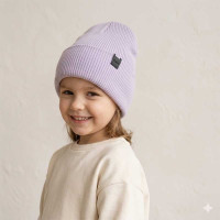 Детская шапка Talvi Фонзі 02528-175 лавандовый