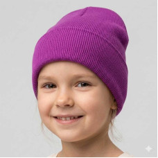 Дитяча шапка Talvi Йорі 01580-17-3323 орхідея