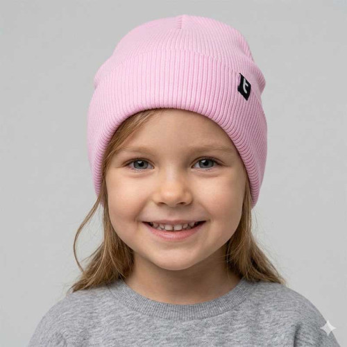 Дитяча шапка Talvi Космо 03683 рожевий