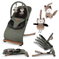 Шезлонг-гойдалка Kidwell RUBI Green/Black