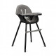Стульчик для кормления 2в1 Hanert Liebe Black
