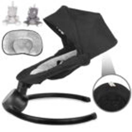 Укачивающий центр Kidwell 2в1 REVE Black/Silver