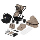 Коляска 3 в 1 Lionelo AMBER 3 BEIGE SAND
