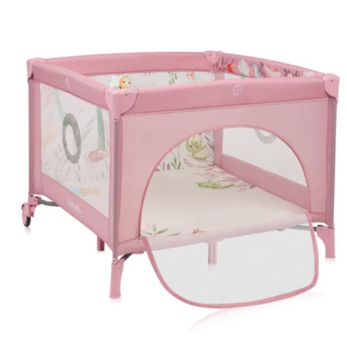 Манеж Lionelo MILLE PLUS PINK