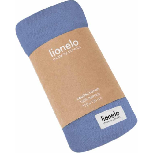 Покрывало Lionelo BAMBOO SWADDLE BLUE DENIM