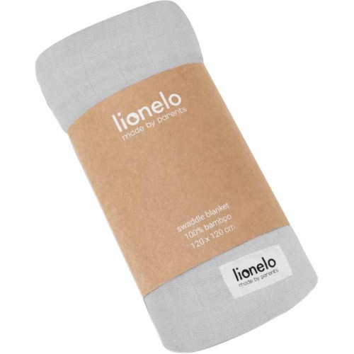 Покрывало Lionelo BAMBOO SWADDLE GREY STONE