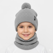 Детская шапка и хомут (баф) Talvi Освин 02565-2838