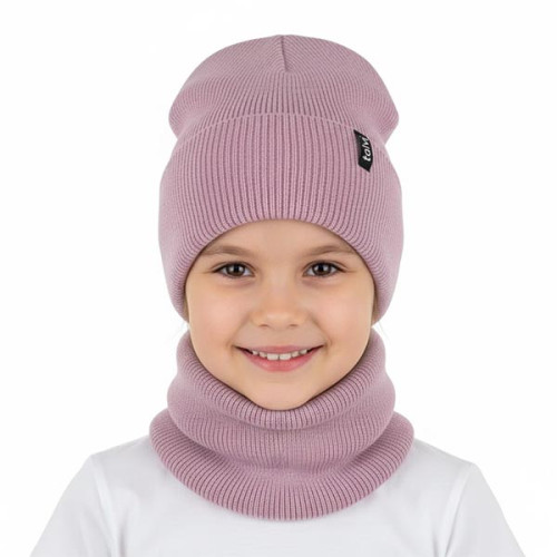 Детская шапка и хомут (баф) Talvi Пандора 02214-881