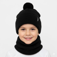 Дитяча шапка і хомут (баф) Talvi Освін 02565-2814