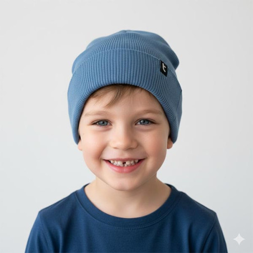 Дитяча шапка Talvi Космо 03683 джинс