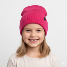 Детская шапка Talvi Космо 03683 малина