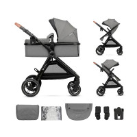 Универсальная коляска 2 в 1 Kinderkraft Esme Grey (KSESME00GRY2000)