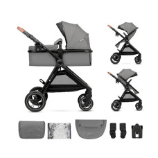 Универсальная коляска 2 в 1 Kinderkraft Esme Grey (KSESME00GRY2000)