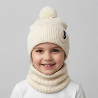 Детская шапка и хомут (баф) Talvi Освин 02565-2958