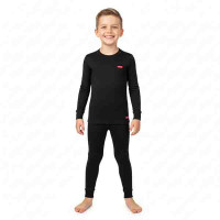 Детский комплект термобелья KIFA Vortex Active Comfort КДМ-2234 черный