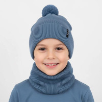 Детская шапка и хомут (баф) Talvi Освин 02565-2908