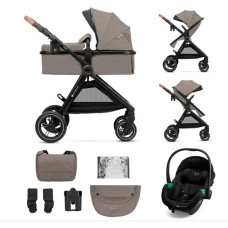 Универсальная коляска 3 в 1 Kinderkraft Esme Pro Sand Beige (KSESME00BEG300N)