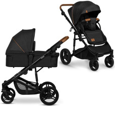 Коляска 2 в 1 Lionelo MARI TOUR 2IN1 BLACK ONYX