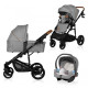 Коляска 3 в 1 Lionelo MARI TOUR 3IN1 GREY STONE