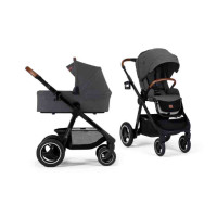 Універсальна коляска 2 в 1 Kinderkraft Everyday 2 Dark Gray Black Frame (KSEVER0BDGR20BS)