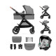 Универсальная коляска 3 в 1 Kinderkraft Esme Moonlight Grey (KSESME00GRY3000)