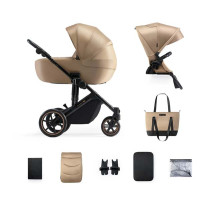 Універсальна коляска 2 в 1 Kinderkraft Prime 2 Sandrose Beige (KSPRIM02BEG2000)