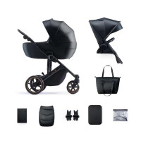 Універсальна коляска 2 в 1 Kinderkraft Prime 2 Venezian Black (KSPRIM02BLK2000)